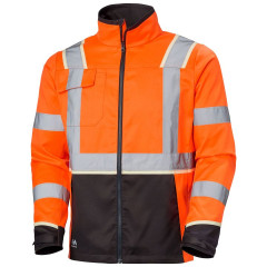 Helly Hansen 77215 Uc-Me Jacket - Hi Vis Orange/Ebony