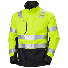 Helly Hansen 77249 Fyre Jacket - Hi Vis Yellow/Ebony