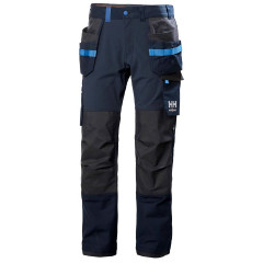 Helly Hansen 77405 Oxford 4X Construction Trousers - Navy/Ebony
