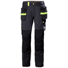 Helly Hansen 77405 Oxford 4X Construction Trousers - Ebony/Black