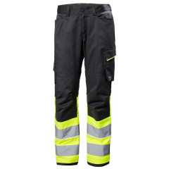Helly Hansen 77513 Uc-Me Work Trousers CL1 - Hi Vis Yellow/Ebony