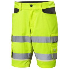 Helly Hansen 77517 Uc-Me Cargo Shorts - Hi Vis Yellow/Ebony