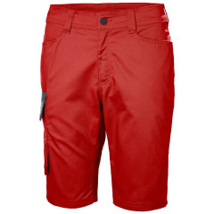 Helly Hansen 77535 Womens Manchester Service Shorts - Alert Red/Ebony