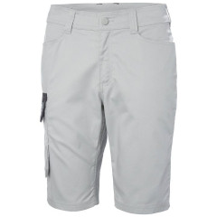 Helly Hansen 77535 Womens Manchester Service Shorts - Grey Fog/Ebony
