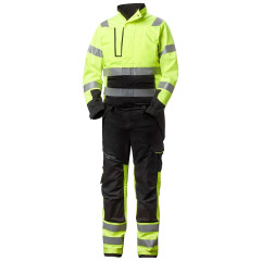 Helly Hansen 77620 Alna 2.0 Work Suit - Hi Vis Yellow/Ebony