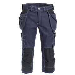 Tranemo 7799 CRAFTSMEN PRO 3/4 Length Craftsman Ladies Trousers - Navy