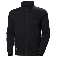 Helly Hansen 79212 Manchester Zip Sweatshirt - Black