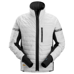 Snickers 8101 AllroundWork 37.5 Insulator Jacket (White/Black)