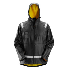 Snickers 8200 Rain Jacket, Waterproof PU (Black)