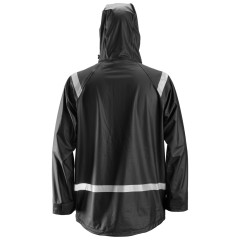 Snickers 8200 Rain Jacket, Waterproof PU (Black)