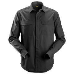 Snickers 8510 Service Long Sleeve Shirt (Black)