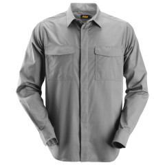 Snickers 8510 Service Long Sleeve Shirt (Grey)