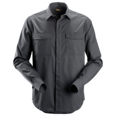 Snickers 8510 Service Long Sleeve Shirt (Steel Grey)