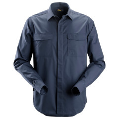 Snickers 8510 Service Long Sleeve Shirt (Navy)
