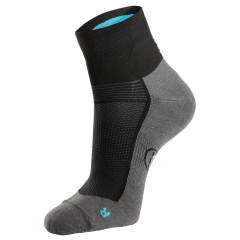 Snickers 9240 37.5 Low Socks (Grey Melange/Black)
