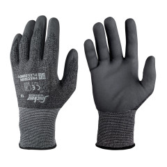 Snickers 9323 Precision Flex Comfy Gloves - Pack of 10 Pairs (Muted Black/Rock Grey)