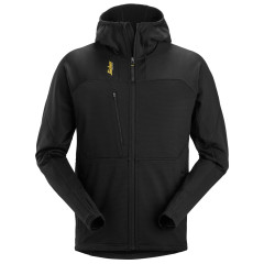 Snickers 9420 Thermal Body Mapping Fleece Full-Zip Hoodie (Black)