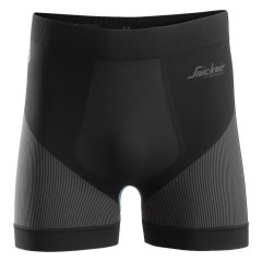 Snickers 9429 LiteWork Seamless 37.5 Shorts (Black / Grey) - XL - SALE