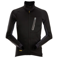 Snickers 9448 LiteWork Full Zip Midlayer Top (Black)