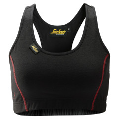 Snickers 9465 ProtecWork Sport Bra | Flame Retardant (Black)