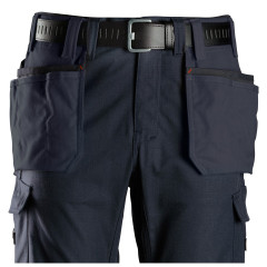Snickers 9797 ProtecWork Holster Pockets | Flame Retardant (Navy)