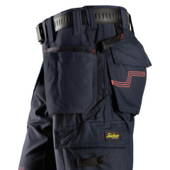 Snickers 9797 ProtecWork Holster Pockets | Flame Retardant (Navy)