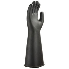 Portwest A802 Heavyweight Latex Rubber Gauntlet - (Black)