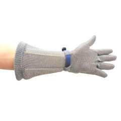 Portwest AC10 Chainmail Gauntlet 45cm - (Silver)