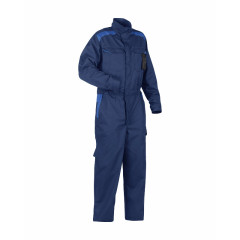 Blaklader 6054 Industry Coverall 65% Polyester 35% Cotton (Navy Blue/Cornflower Blue)