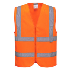 Portwest C375 Hi-Vis Band and Brace Vest - Class 2, Rail Spec (Orange)