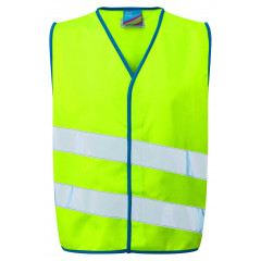 Leo Workwear NEONSTARS EN 1150 Children's Waistcoat - Lime