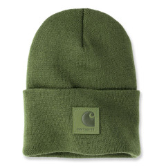 Carhartt 101070 Black Label Knit Beanie Watch Hat - Chive Green