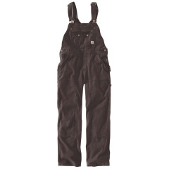 Carhartt 102438 Women's Crawford Bib Overall - Dark Brown
