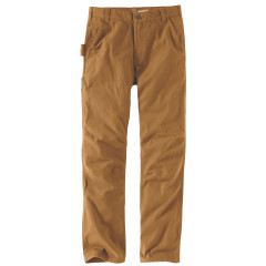 Carhartt 103339 Stretch Duck Straight Fit Work Trousers - Brown