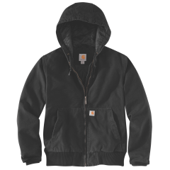 Carhartt 104053 Washed Duck Active Insulated Jacket - Female - Black