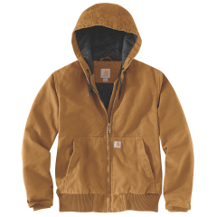 Carhartt 104053 Washed Duck Active Insulated Jacket - Female - Carhartt Brown
