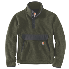Carhartt 104991 Relaxed Fit Fleece Pullover - Men's - Basil Heather