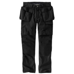 Carhartt 105070 Steel Cargo Multi-Pocket Work Trousers - Black