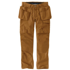 Carhartt 105070 Steel Cargo Multi-Pocket Work Trousers - Brown