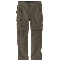 Carhartt 105072 Steel Rugged Cargo Relaxed Fit Work Trousers - Brown
