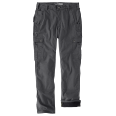Carhartt 105491 Ripstop Cargo Fleece Lined Work Pants - Men's - Shadow