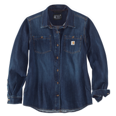 Carhartt 105492 Midweight Denim L/S Shirt - female - Zion