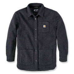 Carhartt 105988 Women's Wool Blend Overshirt - Black Heather
