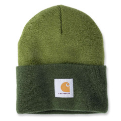 Carhartt 106065 Knit Cuffed Two-Tone Beanie - Light Moss Green