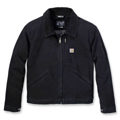Carhartt 106208 Women's Relaxed Fit Canvas Detroit Jacket - Black