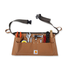 Carhartt 106668 A09 Firm Duck Tool Utility Half Apron - Brown
