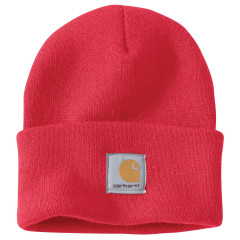 Carhartt A18 Watch Beanie Hat - Bittersweet Red