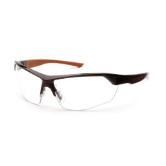Carhartt EGB11DT Half Ratcheting Temple Safety Glasses - Clear