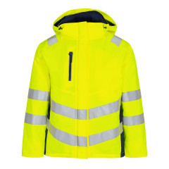 Engel Safety Women's Winter Jacket (1943-930) - Hi-Vis Yellow/Blue Ink