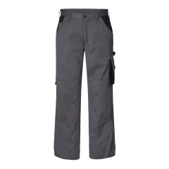 Engel Enterprise Heavyweight Cotton Trousers (2600-575) - Grey/Black